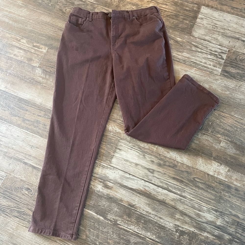 Women’s Basic Edition Brown Jeans size 16